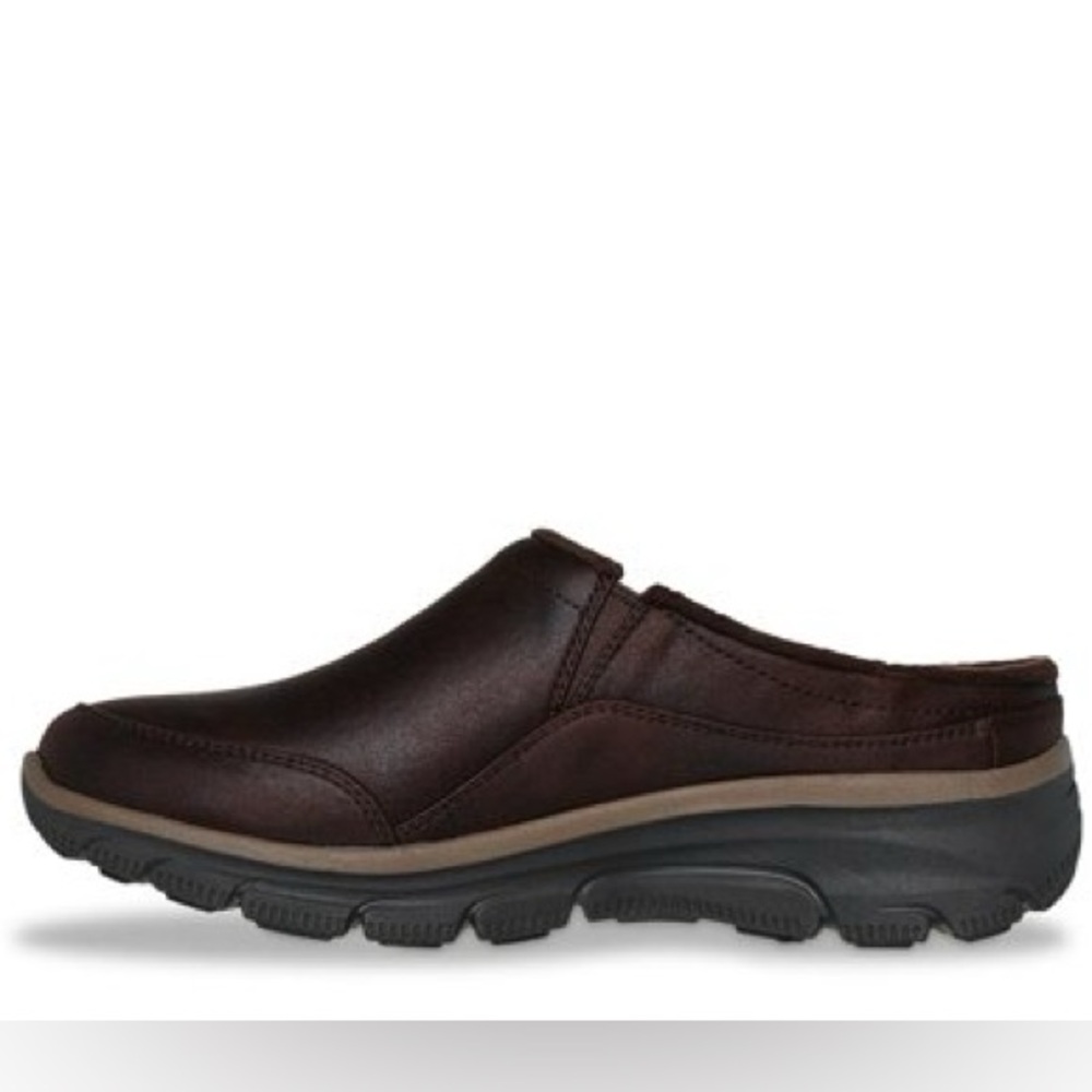 NWT SIZE 10 Skechers Relaxed Fit Easy Going Latte 2 Womens Clogs 167870 - Picture 3 of 6